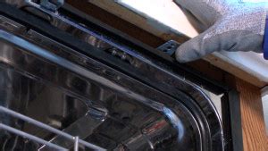 How to refasten a dishwasher to the cabinet video